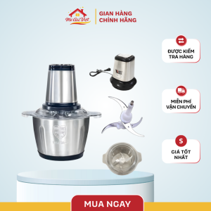 Máy xay thịt, cối xay thực phẩm đa năng Inox 304 dung tích 2l