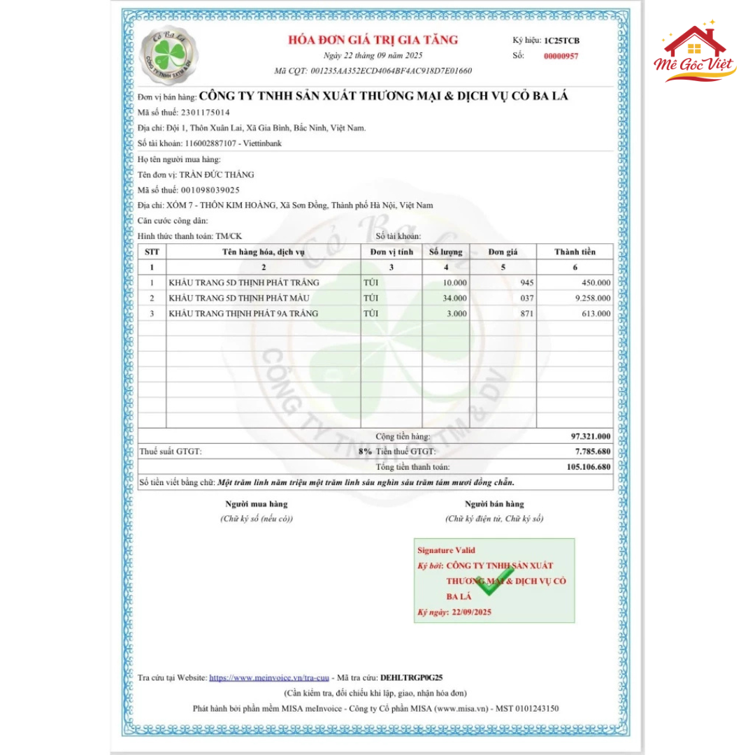 Khẩu Trang 5D THỊNH PHÁT 3 Lớp Vải Dệt, Kháng Khuẩn, Lọc Bụi Mịn Tia UV Đủ 10 Màu - Ảnh 7