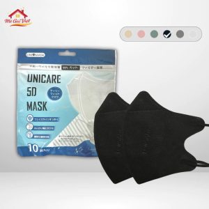 Khẩu Trang 5D Uni Mask UniCare Đen