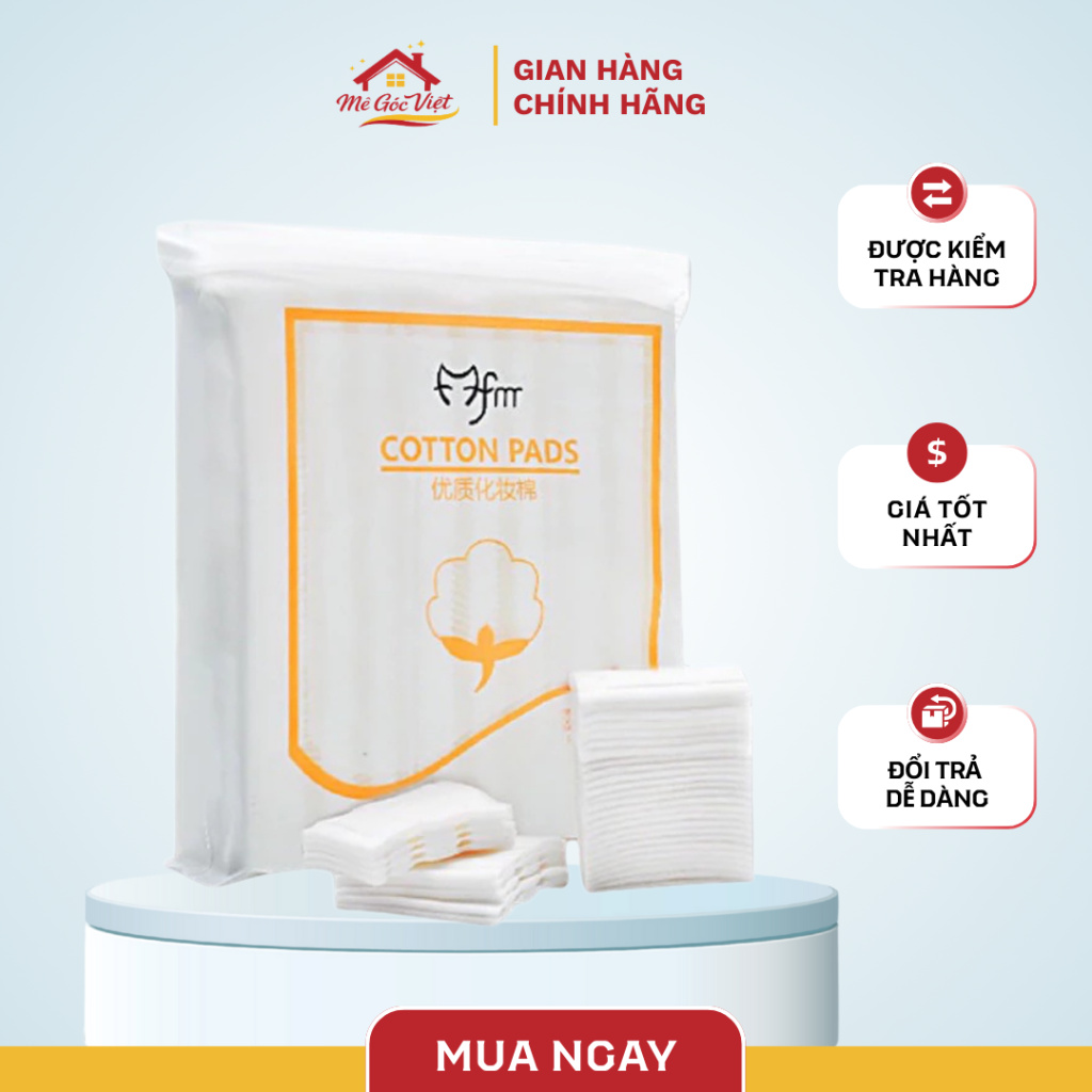 Bông Tẩy Trang Bao Nhiêu Tiền? Bảng Giá Mới Nhất 2026 Theo Từng Loại