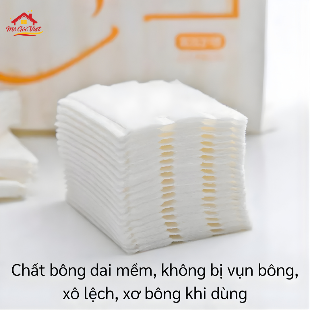 Top 7 Bông Tẩy Trang Tốt Cho Da Dầu Mụn: Êm Ái, Không Xơ Bông 2026