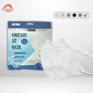 Khẩu Trang 5D Uni Mask UniCare Trắng