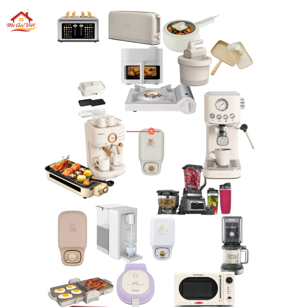 thiết bị nhà bếp phải có cho không gian hiện đại