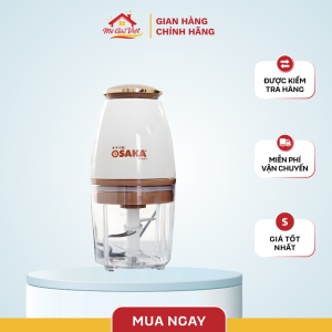 Máy xay đa năng OSAKA nắp đồng, dung tích 700ml - 350W, xay thịt cá rau củ, xay sinh tố, xay đá