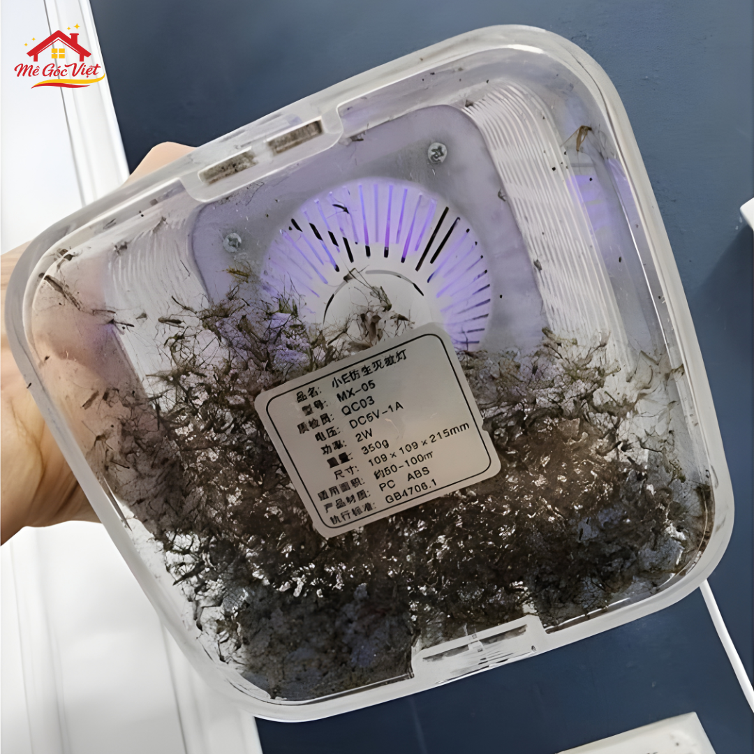 Đèn Bắt Muỗi Thế Hệ Mới – Diệt Côn Trùng & Làm Đèn Ngủ Dịu Nhẹ